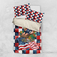 USA Soccer Summer Christmas In July Bedding Set Summer Santa World Football 2026