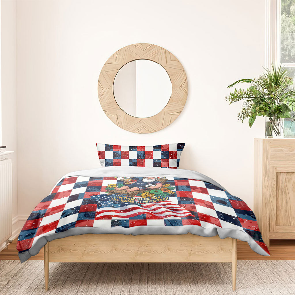 USA Soccer Summer Christmas In July Bedding Set Summer Santa World Football 2026