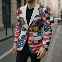 USA Soccer Summer Christmas In July Blazer Summer Santa World Football 2026