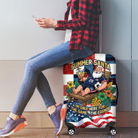 USA Soccer Summer Christmas In July Luggage Cover Summer Santa World Football 2026
