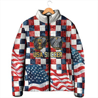 USA Soccer Summer Christmas In July Padded Jacket Summer Santa World Football 2026