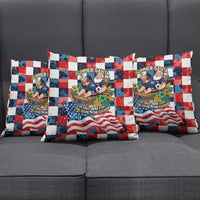 USA Soccer Summer Christmas In July Pillow Cover Summer Santa World Football 2026