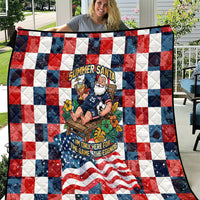 USA Soccer Summer Christmas In July Quilt Summer Santa World Football 2026