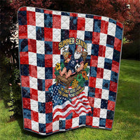 USA Soccer Summer Christmas In July Quilt Summer Santa World Football 2026