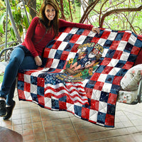 USA Soccer Summer Christmas In July Quilt Summer Santa World Football 2026