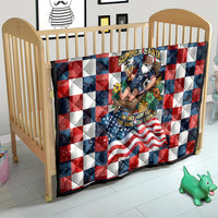 USA Soccer Summer Christmas In July Quilt Summer Santa World Football 2026