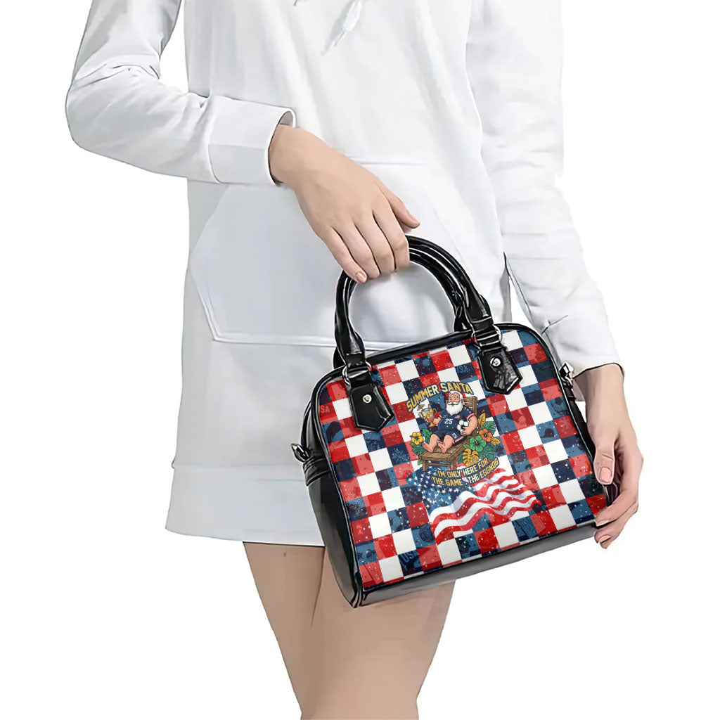 USA Soccer Summer Christmas In July Shoulder Handbag Summer Santa World Football 2026
