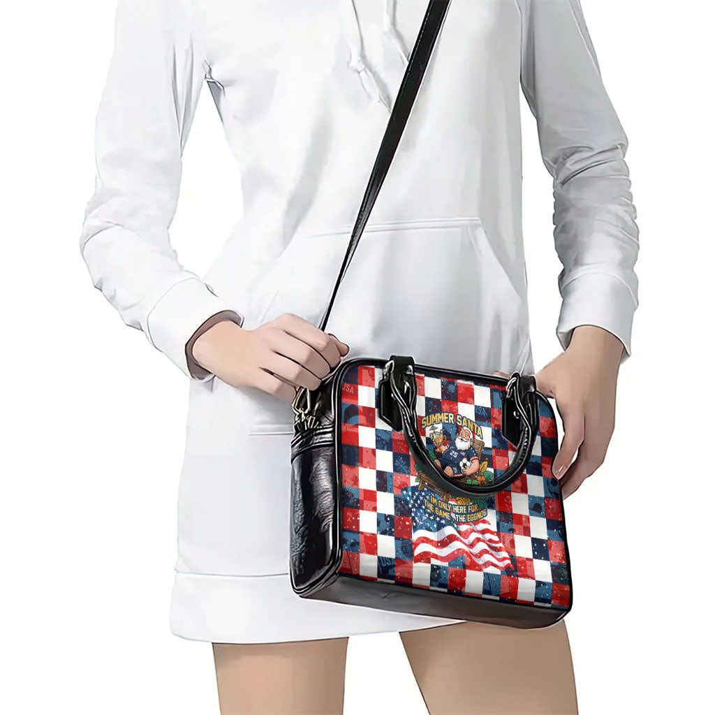 USA Soccer Summer Christmas In July Shoulder Handbag Summer Santa World Football 2026
