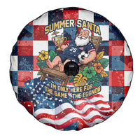 USA Soccer Summer Christmas In July Spare Tire Cover Summer Santa World Football 2026