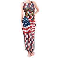 USA Soccer Summer Christmas In July Tank Maxi Dress Summer Santa World Football 2026
