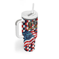USA Soccer Summer Christmas In July Tumbler With Handle Summer Santa World Football 2026
