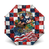 USA Soccer Summer Christmas In July Umbrella Summer Santa World Football 2026