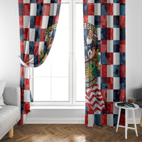 USA Soccer Summer Christmas In July Window Curtain Summer Santa World Football 2026