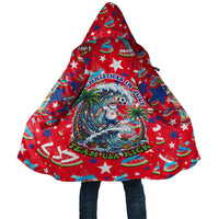 Christmas In July USA Soccer Cloak Surfing Santa Flamingo Summer Watermelon