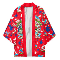 Christmas In July USA Soccer Kimono Surfing Santa Flamingo Summer Watermelon