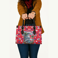 Christmas In July USA Soccer Leather Bag Surfing Santa Flamingo Summer Watermelon