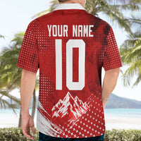 Personalized Switzerland Ibex Soccer 2026 Hawaiian Shirt Grunge Swiss Football Cross Mountain