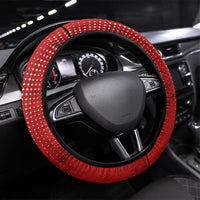 Switzerland Ibex Soccer 2026 Steering Wheel Cover Grunge Swiss Football Cross Mountain