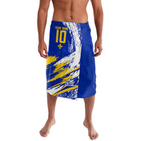 Personalized Bosnia Herzegovina Dragon Soccer Lavalava Bosnian Football Flag Stars Fleur De Lis Grunge