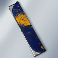 Personalized Bosnia Herzegovina Dragon Soccer Auto Sun Shade Football Golden Lily Bosnian Flag Cheering Fans