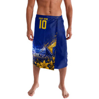 Personalized Bosnia Herzegovina Dragon Soccer Lavalava Football Golden Lily Bosnian Flag Cheering Fans