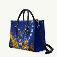 Personalized Bosnia Herzegovina Dragon Soccer Leather Bag Football Golden Lily Bosnian Flag Cheering Fans