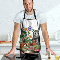 India 80th Independence Day Apron Ashoka Chakra Lotus Landmarks Shiva