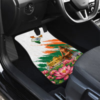 India 80th Independence Day Car Mats Ashoka Chakra Lotus Landmarks Shiva