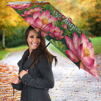 India 80th Independence Day Umbrella Ashoka Chakra Lotus Landmarks Shiva