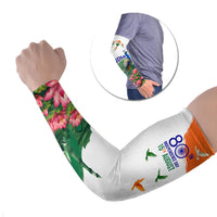 India 80th Independence Day Arm Sleeves India Gate Peacock Lotus Heritage Landmarks