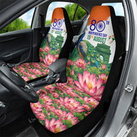 India 80th Independence Day Car Seat Cover India Gate Peacock Lotus Heritage Landmarks