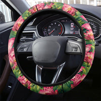 India 80th Independence Day Steering Wheel Cover India Gate Peacock Lotus Heritage Landmarks