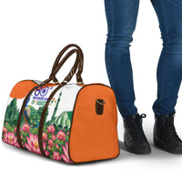 India 80th Independence Day Travel Bag India Gate Peacock Lotus Heritage Landmarks