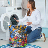 Amsterdam Dutch Republic Netherlands Laundry Basket Urban Graffiti Patriotic Landmark Tulips