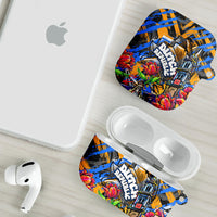 Amsterdam Dutch Republic Netherlands AirPods Case Urban Graffiti Patriotic Landmark Tulips