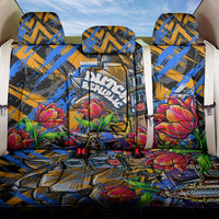 Amsterdam Dutch Republic Netherlands Back Car Seat Cover Urban Graffiti Patriotic Landmark Tulips