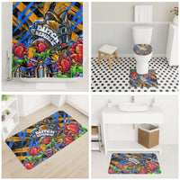Amsterdam Dutch Republic Netherlands Bathroom Set Urban Graffiti Patriotic Landmark Tulips