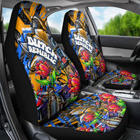 Amsterdam Dutch Republic Netherlands Car Seat Cover Urban Graffiti Patriotic Landmark Tulips