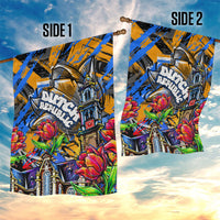 Amsterdam Dutch Republic Netherlands Garden Flag Urban Graffiti Patriotic Landmark Tulips