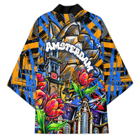 Amsterdam Dutch Republic Netherlands Kimono Urban Graffiti Patriotic Landmark Tulips