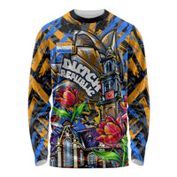 Amsterdam Dutch Republic Netherlands Long Sleeve Shirt Urban Graffiti Patriotic Landmark Tulips