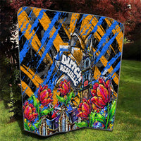 Amsterdam Dutch Republic Netherlands Quilt Urban Graffiti Patriotic Landmark Tulips
