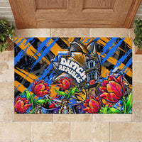 Amsterdam Dutch Republic Netherlands Rubber Doormat Urban Graffiti Patriotic Landmark Tulips