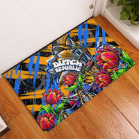 Amsterdam Dutch Republic Netherlands Rubber Doormat Urban Graffiti Patriotic Landmark Tulips