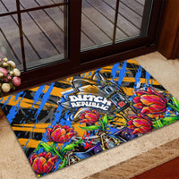 Amsterdam Dutch Republic Netherlands Rubber Doormat Urban Graffiti Patriotic Landmark Tulips