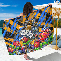 Amsterdam Dutch Republic Netherlands Sarong Urban Graffiti Patriotic Landmark Tulips