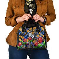 Amsterdam Dutch Republic Netherlands Shoulder Handbag Urban Graffiti Patriotic Landmark Tulips