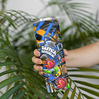 Amsterdam Dutch Republic Netherlands Skinny Tumbler Urban Graffiti Patriotic Landmark Tulips