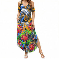 Amsterdam Dutch Republic Netherlands Summer Maxi Dress Urban Graffiti Patriotic Landmark Tulips