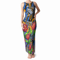 Amsterdam Dutch Republic Netherlands Tank Maxi Dress Urban Graffiti Patriotic Landmark Tulips